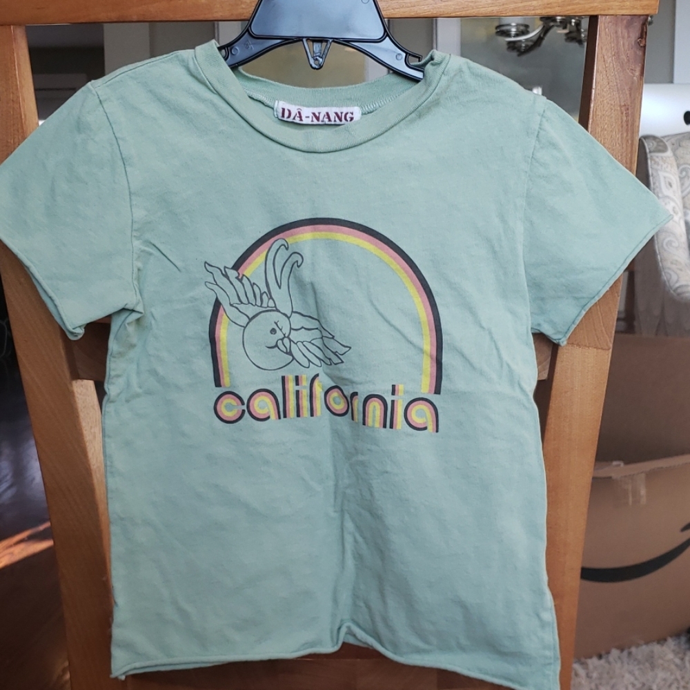 Girls retro style tee